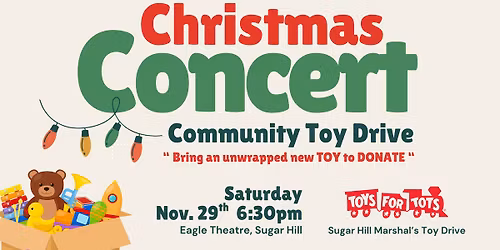 Community "Toys for Tots" Concert at the Eagle Theatre