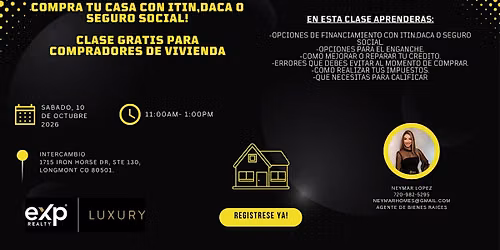 CLASE PARA COMPRADORES DE VIVIENDA