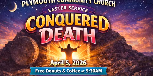 "Conquered Death" on Easter Sunday