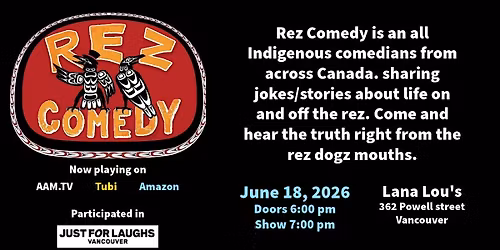 Rez Comedy Live - June 18, 2026