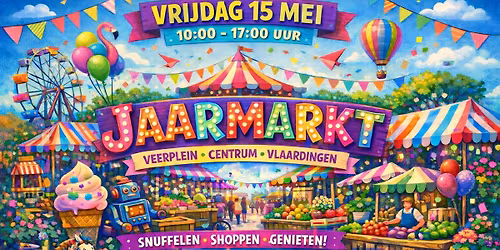 Jaarmarkt centrum Vlaardingen