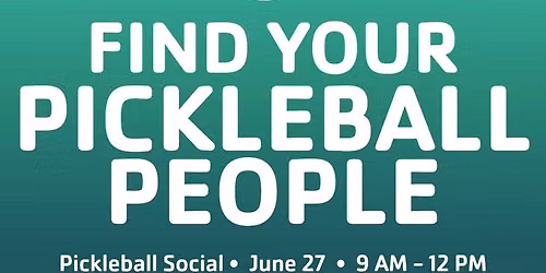 Pickleball Social at the Dodge City Family YMCA