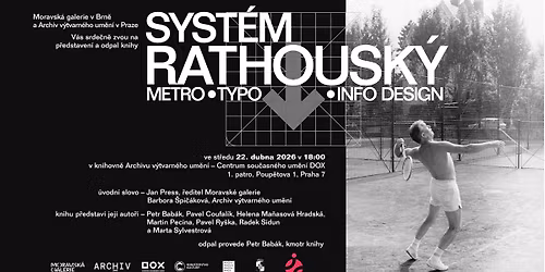 P\u0159edstaven\u00ed a odpal knihy Syst\u00e9m Rathousk\u00fd Metro \u25cf Typo \u25cf Info Design