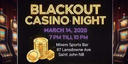 Blackout Casino Night