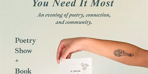 A Poem for When You Need