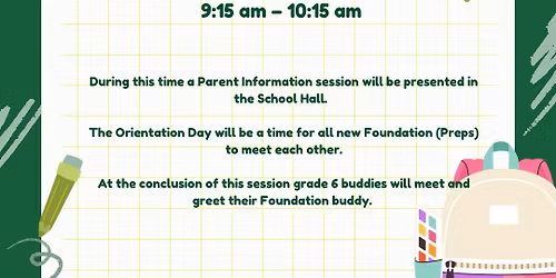 Foundation Orientation