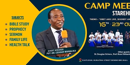 STAREHE DISTRICT CAMP MEETING 2026