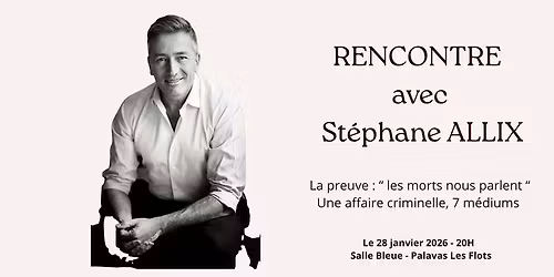 Rencontre avec St\u00e9phane Allix
