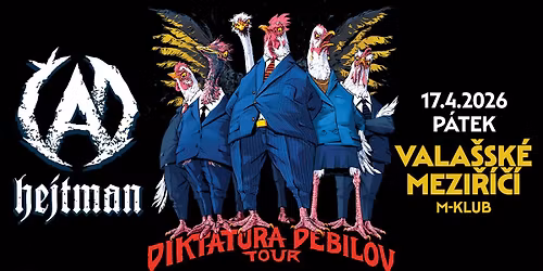 DIKTATURA DEBILOV TOUR 2026 I 17.4.2026 I VALA\u0160SK\u00c9 MEZI\u0158\u00cd\u010c\u00cd