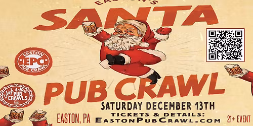 Santa Pub Crawl - Easton, PA