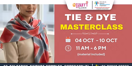 Tie & Dye Masterclass
