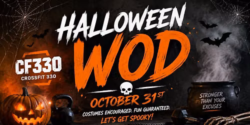 Halloween WOD 9am 