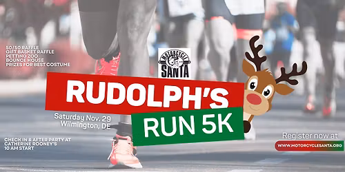 Motorcycle Santa 5K (AKA Rudolph’s Run)