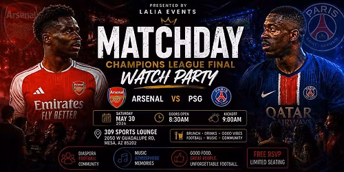 Matchday: Champions League Finals Watch Party
