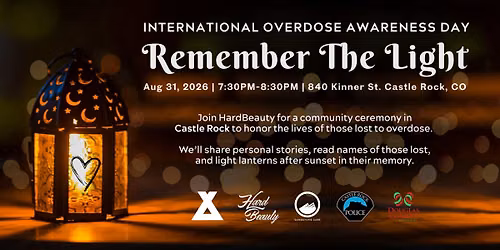 Remember the Light Ceremony in Castle Rock | International Overdose Awareness Day