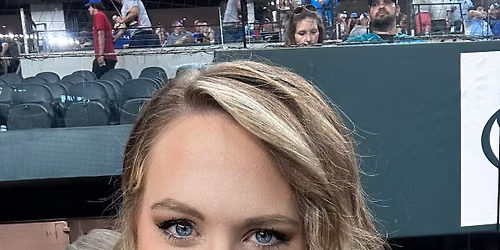 Holly Tucker National Anthem + God Bless America | TX Rangers vs. Baltimore Orioles (Baylor Night!)
