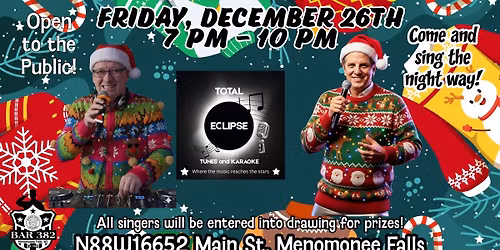 UGLY SWEATER KARAOKE PARTY