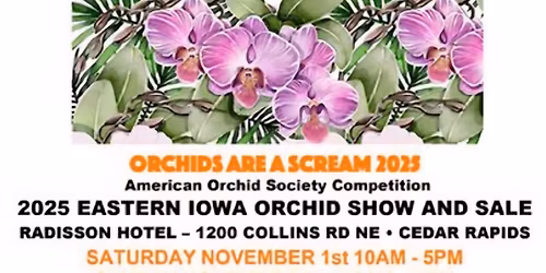 Orchids are a scream! \ud83d\ude31