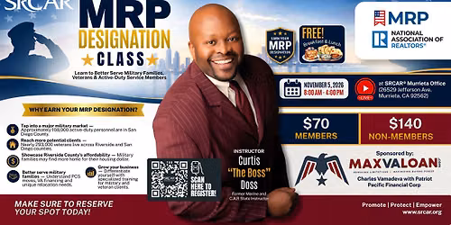 Earn Your MRP Designation & Better Serve Those Who Served Us