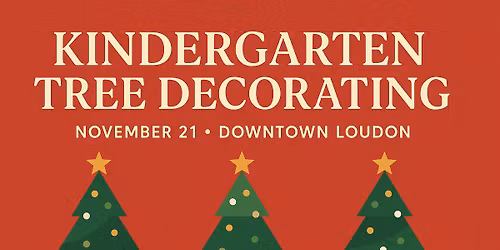 Kindergarten Tree Decorating 