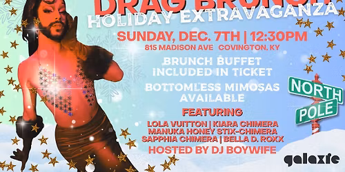 Holiday Drag Brunch at Galaxie