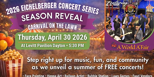 2026 Eichelberger Concert Series Season Reveal w\/Dayton Funk All-Stars and DJ Kim Lnk All