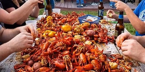 Big Crawfish Boil Parking Lot Party!
