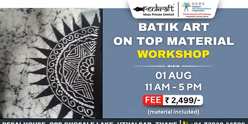 Batik Art on Top Material Workshop