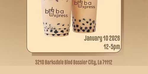 New Year New Me Market @ Boba Xpress