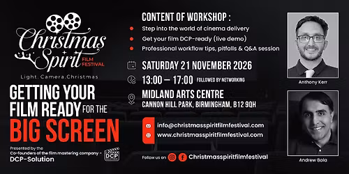 Getting Your Film Ready For The Big Screen