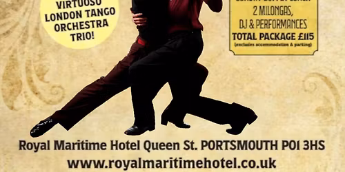 Harbour Tango Weekender Workshops & Milongas