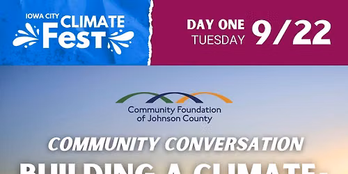 Climate Fest at The Englert: Community Conversation on Building a Climate-Ready Future