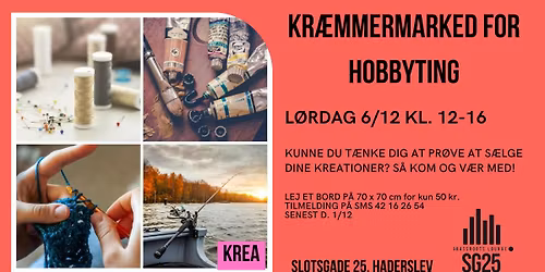 Kr\u00e6mmermarked for hobbyting