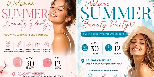 Welcome Summer Beauty Party