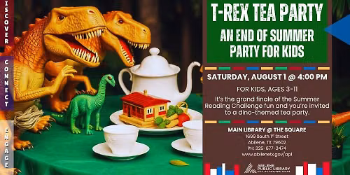 T-Rex Tea Party (Main Library)