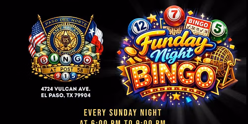 Funday Night Bingo