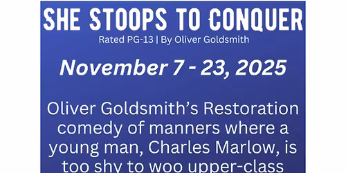 She Stoops To Conquer