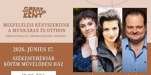 Szeretetkert Sz\u00e9kesfeh\u00e9rv\u00e1r - Megfelel\u00e9si k\u00e9nyszereink a munk\u00e1ban \u00e9s otthon