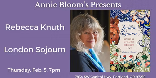 Reading: Rebecca Knuth: London Sojourn