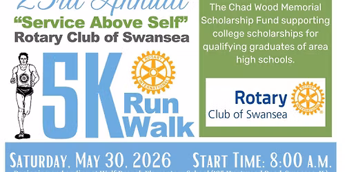 "Service Above Self" 23rd Annual 5K Run\/Walk