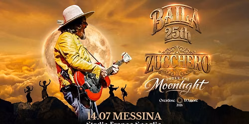 ZUCCHERO | @Messina, Stadio Franco Scoglio
