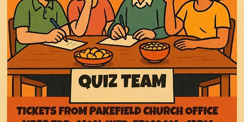 Pakefield Church Summer Quiz