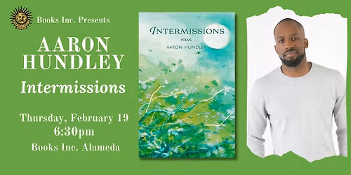 AARON HUNDLEY at Books Inc. Alameda