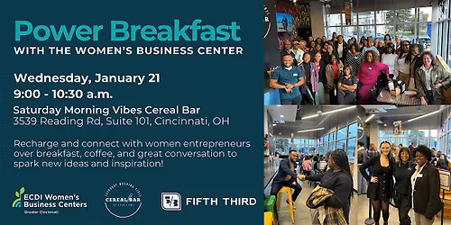 Power Breakfast with the Women's Business Center