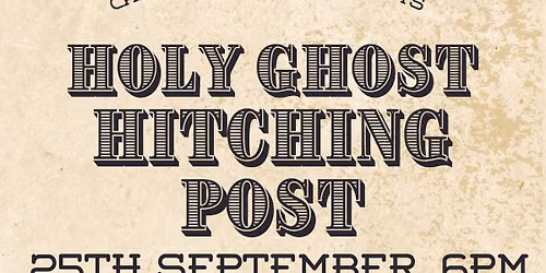 Cartecay Baptist\u2019s Holy Ghost Hitching Post
