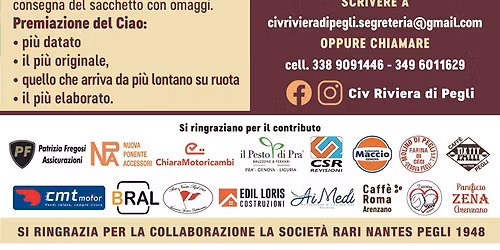 PeglinCiao 17 maggio 2026