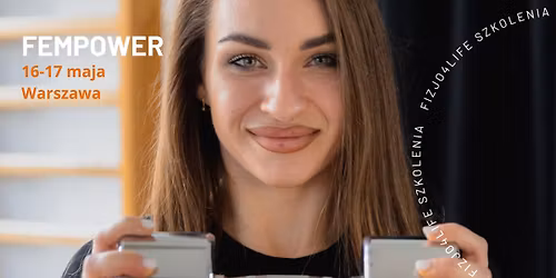 Kurs weekendowy FEMPOWER - jak planowa\u0107 trening kobiet, aby by\u0142 skuteczny i bezpieczny