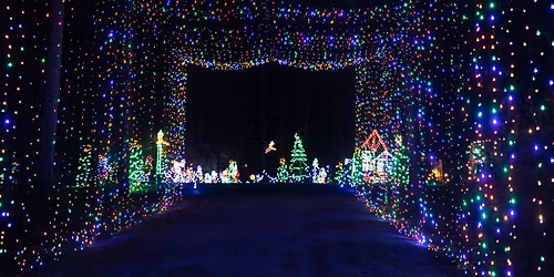 Experience the 2-Mile Christmas Glow Drive-Through!