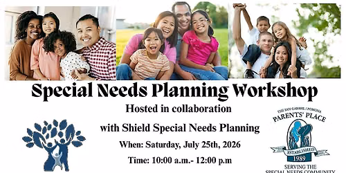 Special Needs Planning Workshop  (Protect the Future)