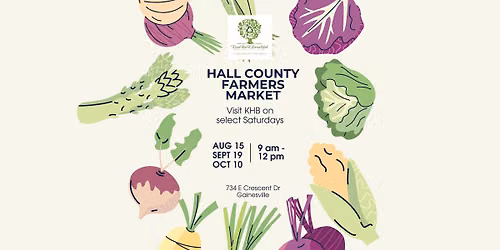 KHB at the Saturday Hall County Farmers Market